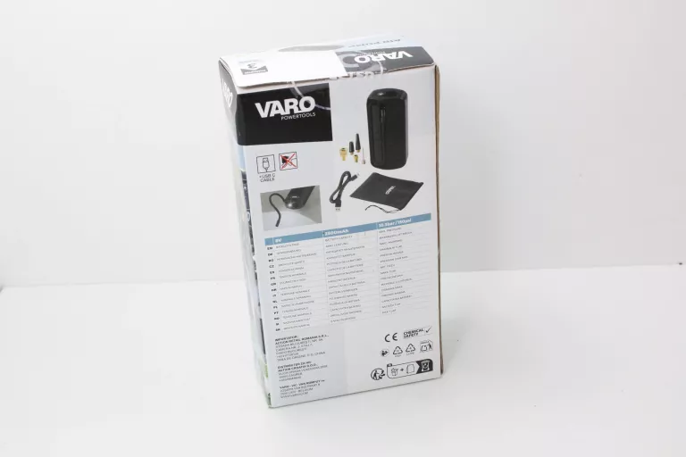 KOMPRESOR DO OPON, BASENÓW, PIŁEK VARO AIR PUMP VAR10082/25