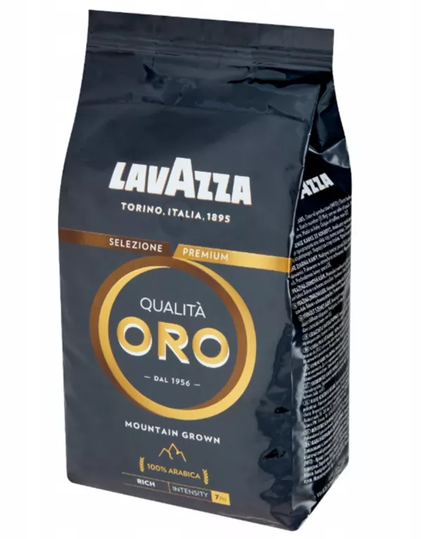 KAWA ZIARNISTA ARABICA LAVAZZA QUALITA ORO MOUNTAIN GROWN 1000 G