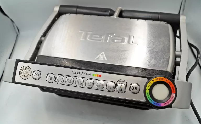 SKŁADANY GRILL ELEKTRYCZNY TEFAL OPTIGRILL+ GC712D12 2000 W