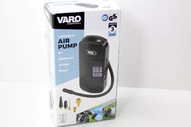 KOMPRESOR DO OPON, BASENÓW, PIŁEK VARO AIR PUMP VAR10082/25
