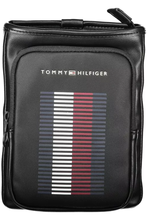 TOMMY HILFIGER ORYGINALNA MĘSKA TORBA NA RAMIĘ CZARNA