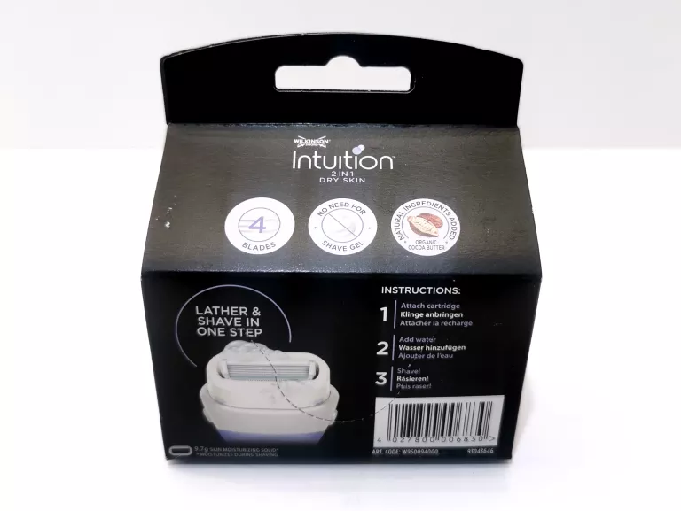 WKŁADY DO MASZYNEK WILKINSON SWORD INTUITION WILKINSON 3 SZT.