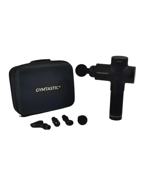 PISTOLET DO MASAŻU MASAŻER GYMTASTIC ZC53000 + FUTERAŁ + AKCESORIA
