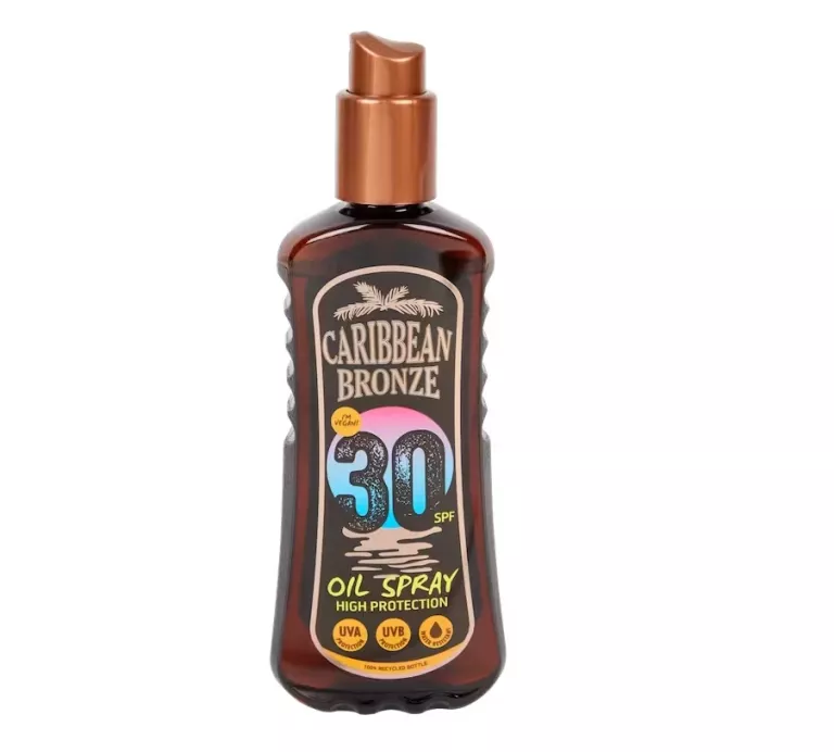 OLEJEK DO OPALANIA CARIBBEAN BRONZE SPF 30 SPRAY PLAŻA UVA/UVB 200ML