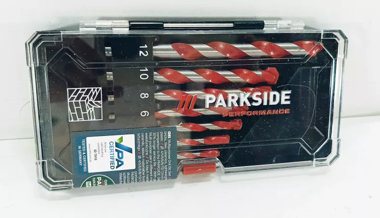 ZESTAW WIERTEŁ PARKSIDE UNIWERSALNYCH DO BETONU 7 SZT. PBSP 3 A1