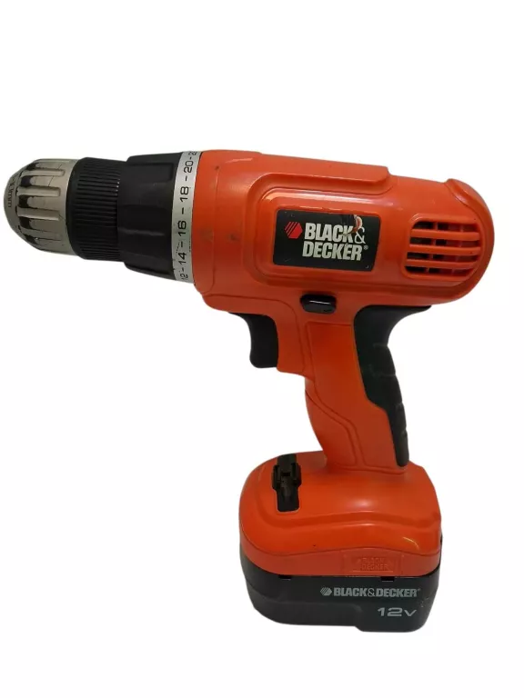 WKRĘTARKA BLACK+DECKER ZASILANIE AKUMULATOROWE 12 V EPC12