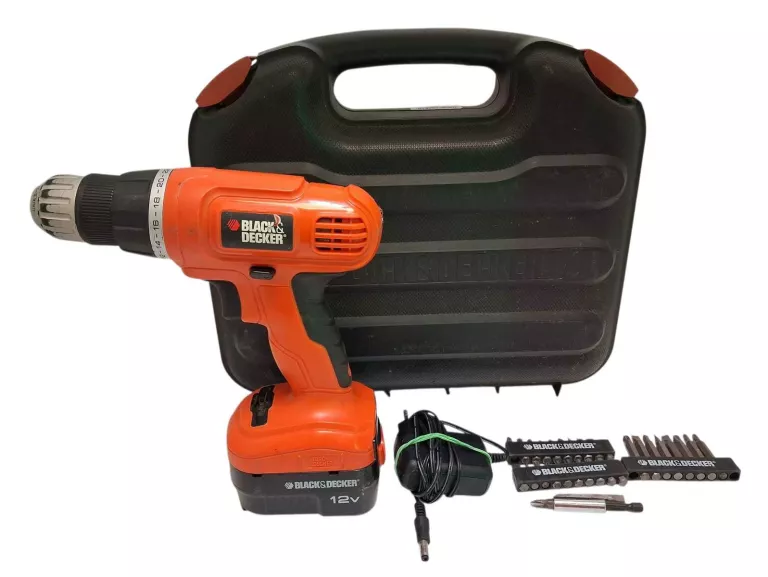 WKRĘTARKA BLACK+DECKER ZASILANIE AKUMULATOROWE 12 V EPC12