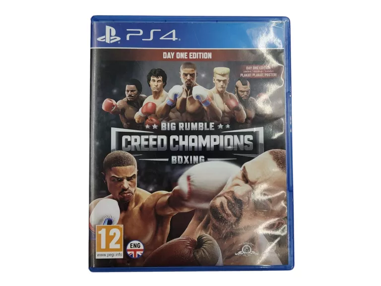 GRA NA KONSOLE SONY PLAYSTATION 4 (PS4) BIG RUMBLE CREED CHAMPIONS BOXING