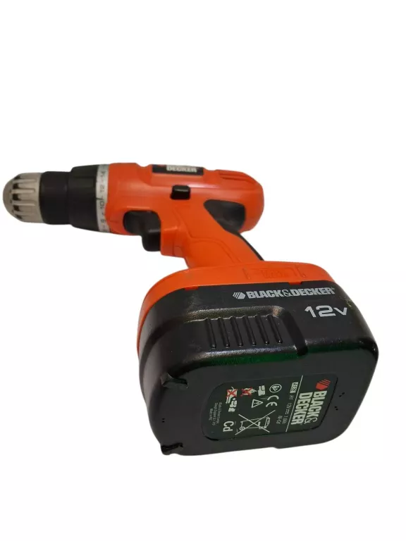 WKRĘTARKA BLACK+DECKER ZASILANIE AKUMULATOROWE 12 V EPC12