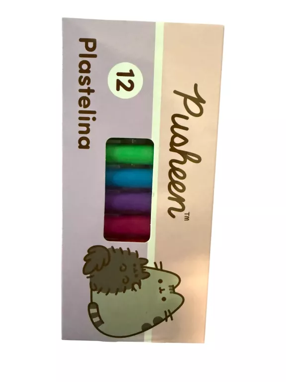 PLASTELINA PUSHEEN 12 KOLORÓW