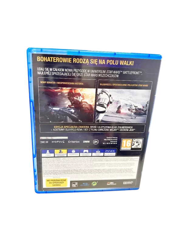 STAR WARS: BATTLEFRONT II EDYCJA SPECJALNA SONY PLAYSTATION 4 (PS4)