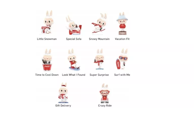 LABUBU POP MART COCA-COLA KOLEKCJONERSKA THE MONSTERS BLIND BOX