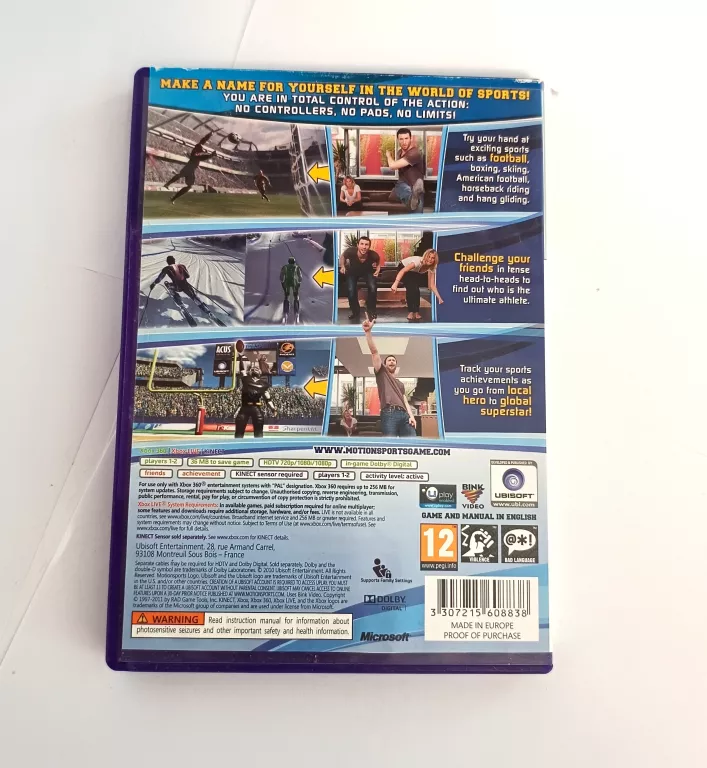 MOTION SPORTS PLAY FOR REAL X360