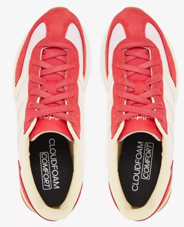 BUTY R.38 2/3 ADIDAS SPORTOWE CZERWONE 4067898031710