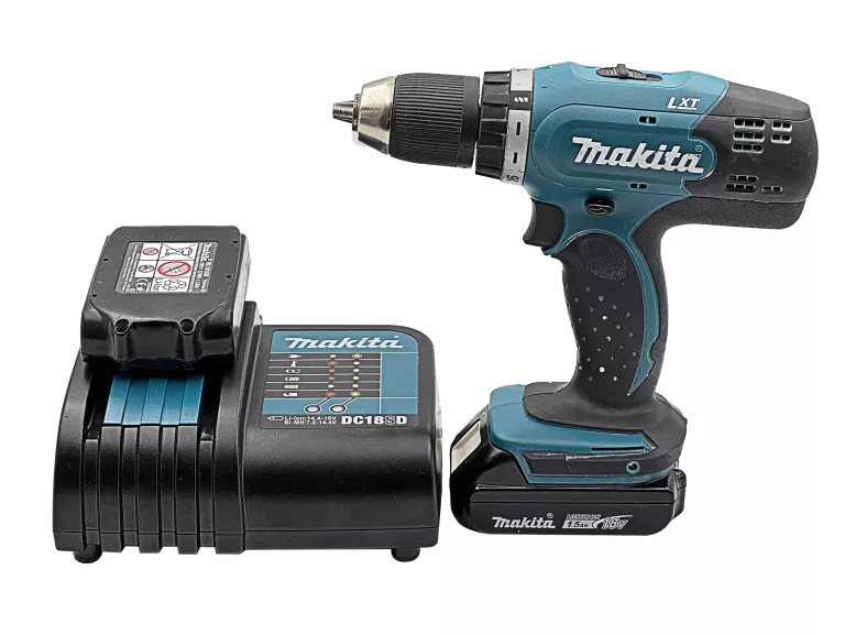 WKRĘTARKA AKU. MAKITA DDF453 2020R + 2X AKU 18V 1,5AH 2020R + ŁADOWARKA