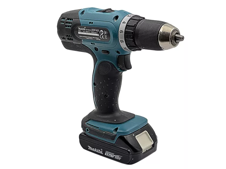 WKRĘTARKA AKU. MAKITA DDF453 2020R + 2X AKU 18V 1,5AH 2020R + ŁADOWARKA