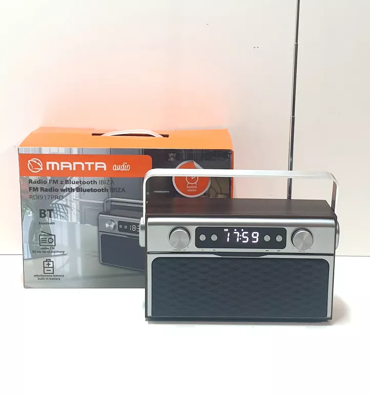 RADIO MANTA IBIZA RDI917PRO BLUETOOTH