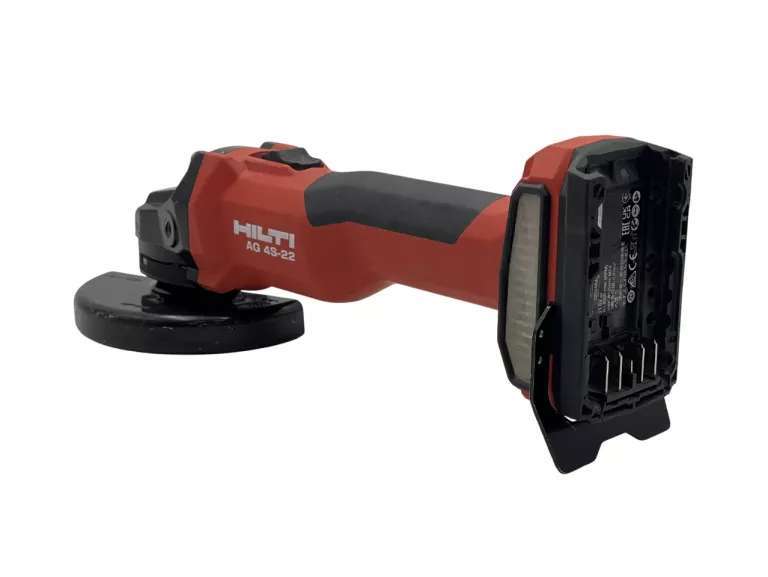 AKUMULATOROWA SZLIFIERKA KĄTOWA HILTI 4S-22 + AKU 4.0 AH + AKU 2.5 AH 2023