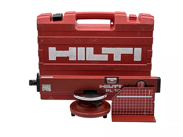 POZIOMICA LASEROWA PUNKTOWA HILTI PL 10 + GŁOWICA POZIOMUJĄCA PA 150