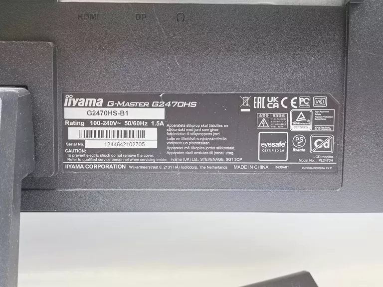 MONITOR IIYAMA G2470HS