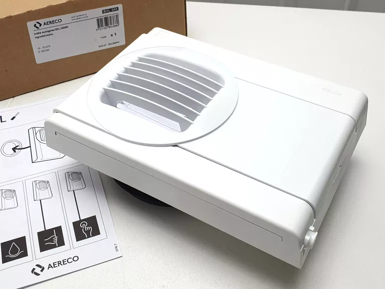 KRATKA WYWIEWNA HIGROSTEROWANA - AERECO- BXL888PO