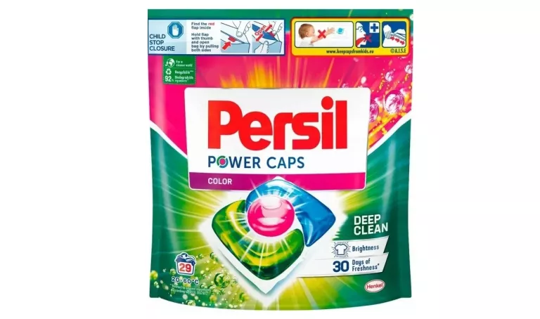 PERSIL POWER CUPS KAPSUŁKI DO PRANIA DO KOLOROWYCH TKANIN 29 SZT