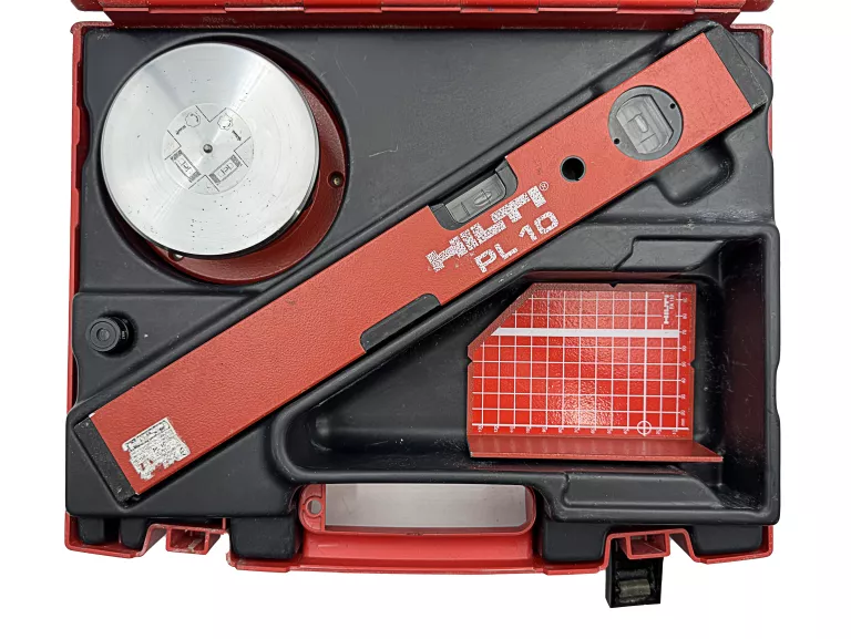 POZIOMICA LASEROWA PUNKTOWA HILTI PL 10 + GŁOWICA POZIOMUJĄCA PA 150