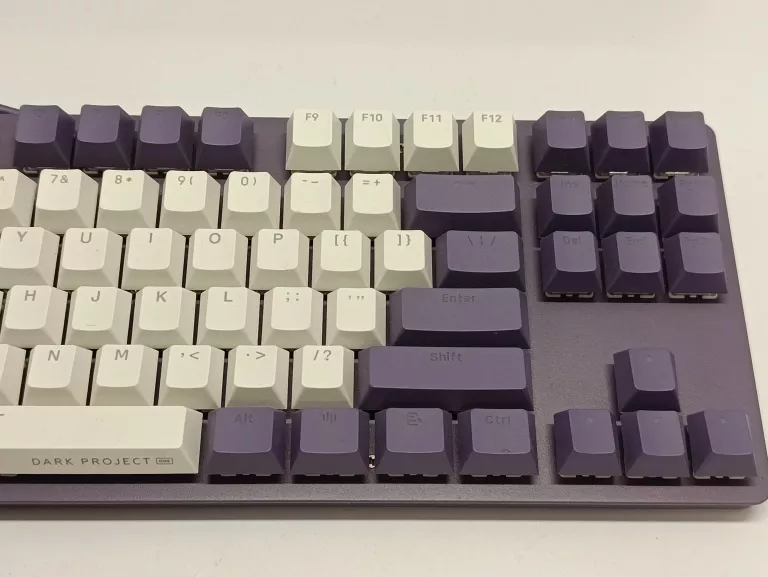 KLAWIATURA DARK PROJECT KD87A FIOLETOWO-BIAŁY+ PUD