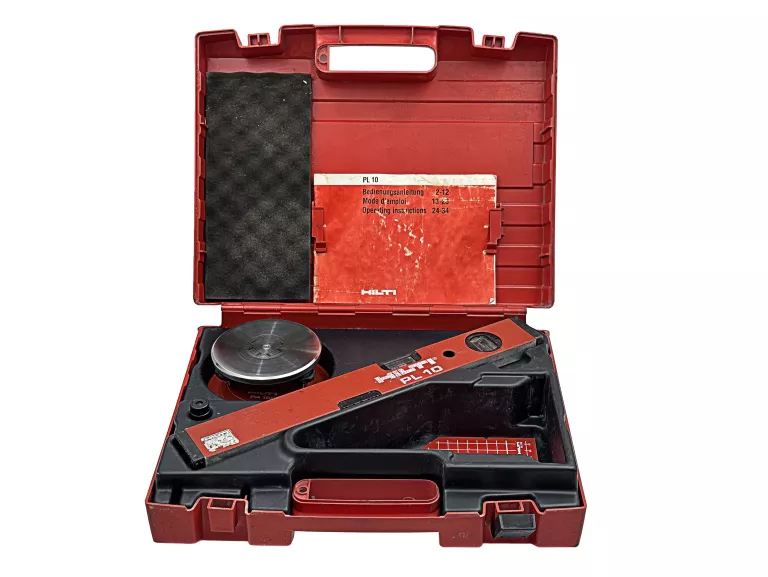 POZIOMICA LASEROWA PUNKTOWA HILTI PL 10 + GŁOWICA POZIOMUJĄCA PA 150