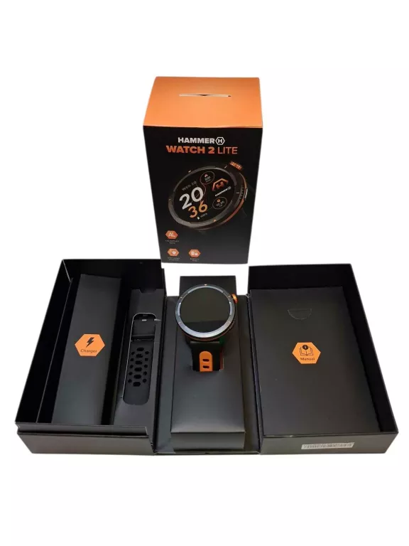 SMARTWATCH HAMMER WATCH 2 LITE KOMPLET!!