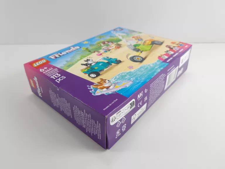 LEGO FRIENDS 42641 PRZYGODA Z SURFUJĄCYMI PSAMI I SKUTEREM #ZAPAKOWANE
