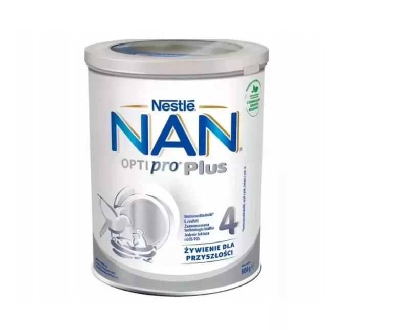 MLEKO MODYFIKOWANE NAN OPTIPRO PLUS 4 DLA DZIECI PO 2. ROKU 800 G