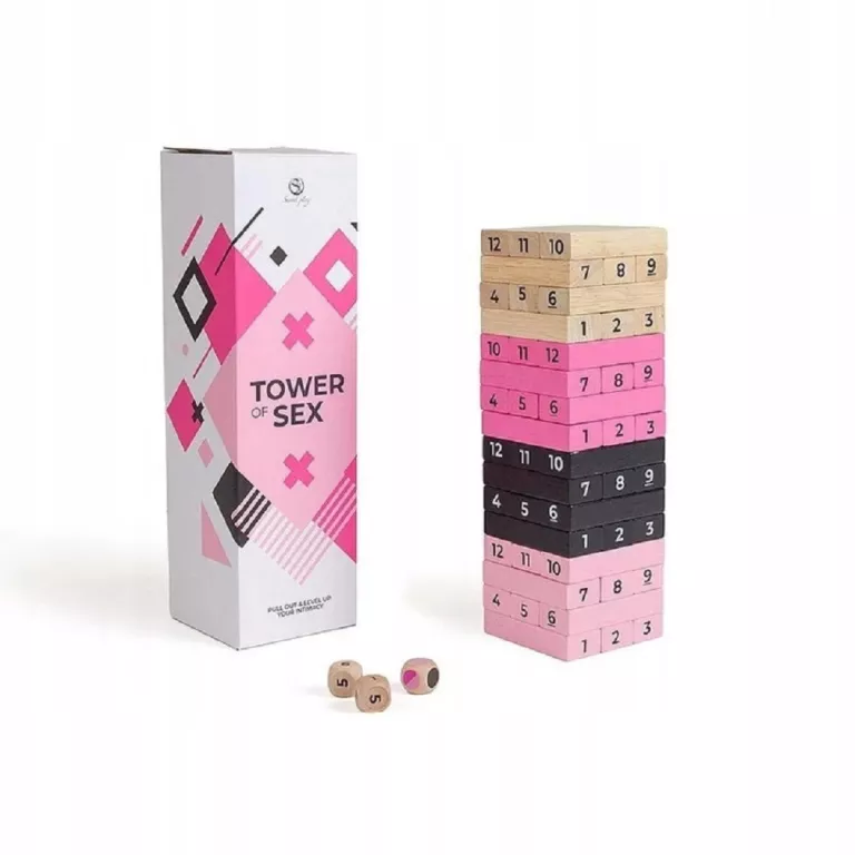 TOWER OF SEX WIEŻA SEKSU GRA DREWNIANA