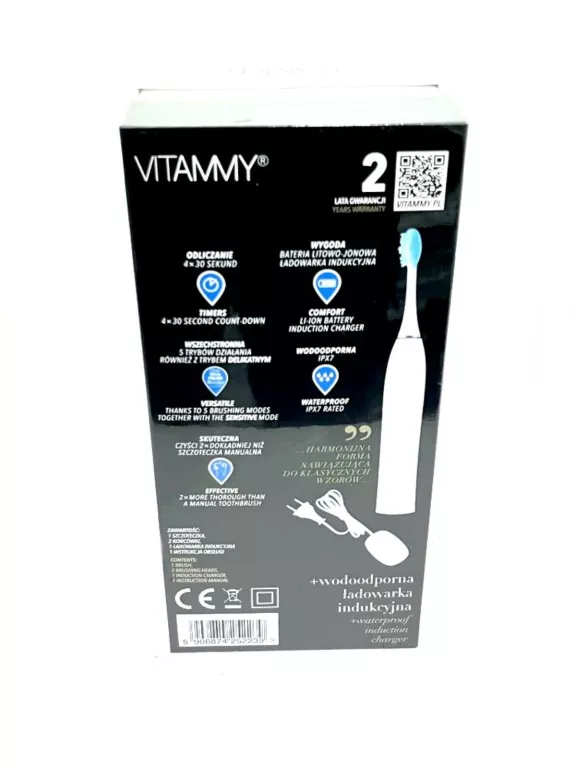 SZCZOTECZKA SONICZNA VITAMMY PLATINUM