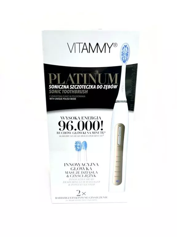 SZCZOTECZKA SONICZNA VITAMMY PLATINUM