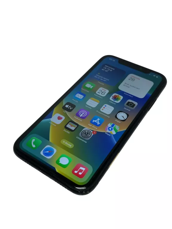 TELEFON IPHONE XR 64GB / BATERIA 80% - (USZKODZONE PLECKI)