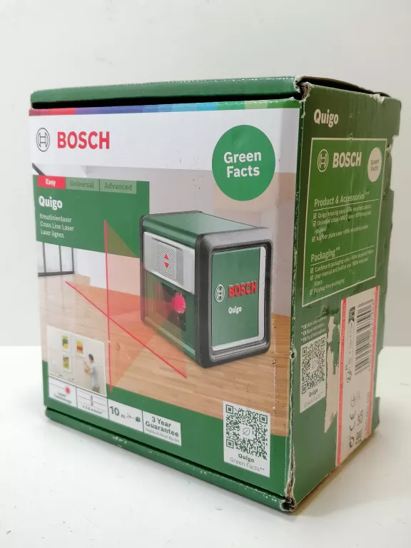 LASER KRZYŻOWY BOSCH QUIGO 10M
