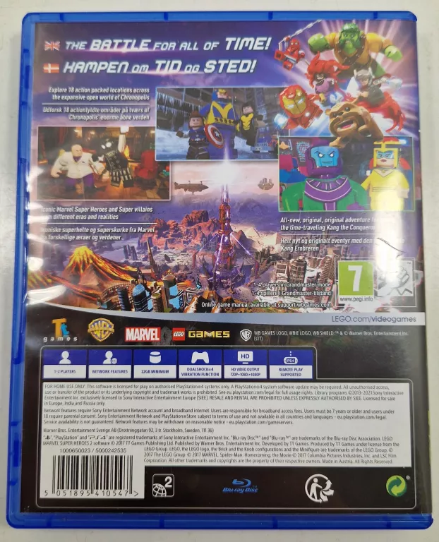 GRA MARVEL LEGO SUPER HEROES 2 PS4