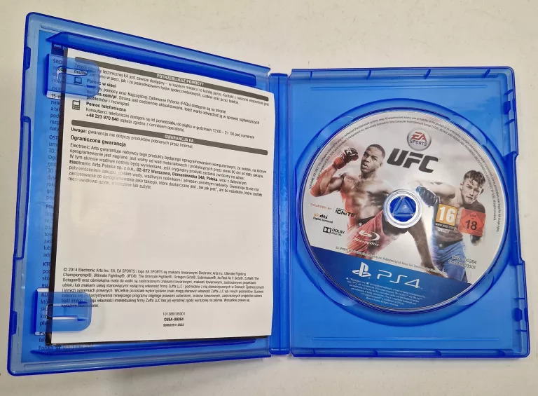 GRA EA SPORTS UFC PS4