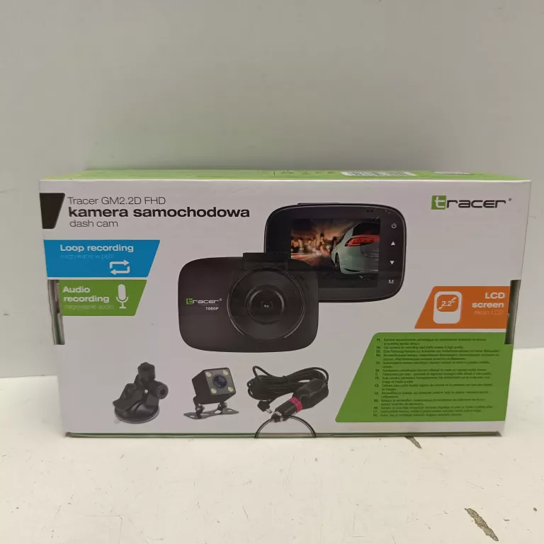KAMERA SAMOCHODOWA TRACER GM2.2D FHD
