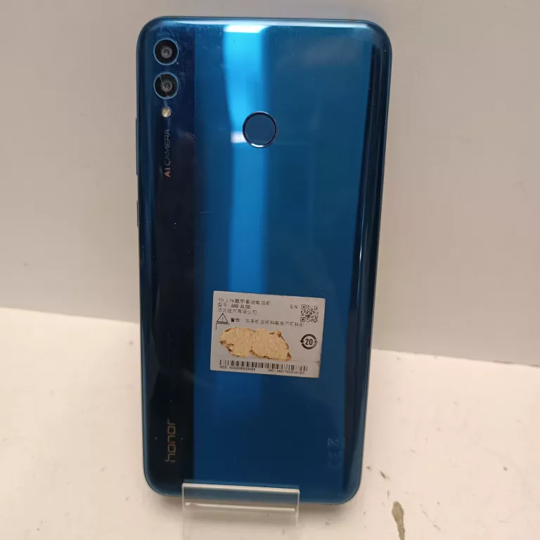 TELEFON HONOR 8X 6/64GB ZBITE SZKIEŁKO NA APARACIE