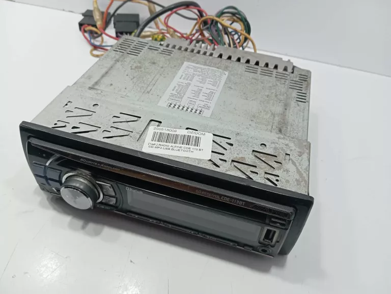 RADIO ALPINE CDE 113 BT CD MP3 USB BLUETOOTH