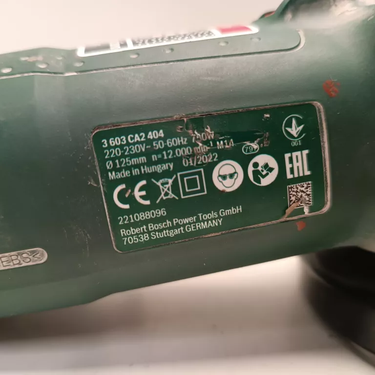 SZLIFIERKA BOSCH PWS 750-125