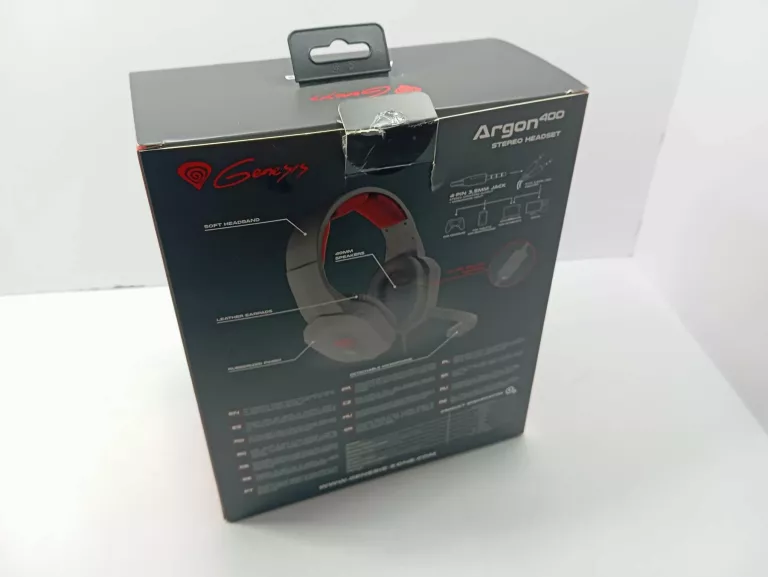 SŁUCHGAWKI GENISYS ARGON 400