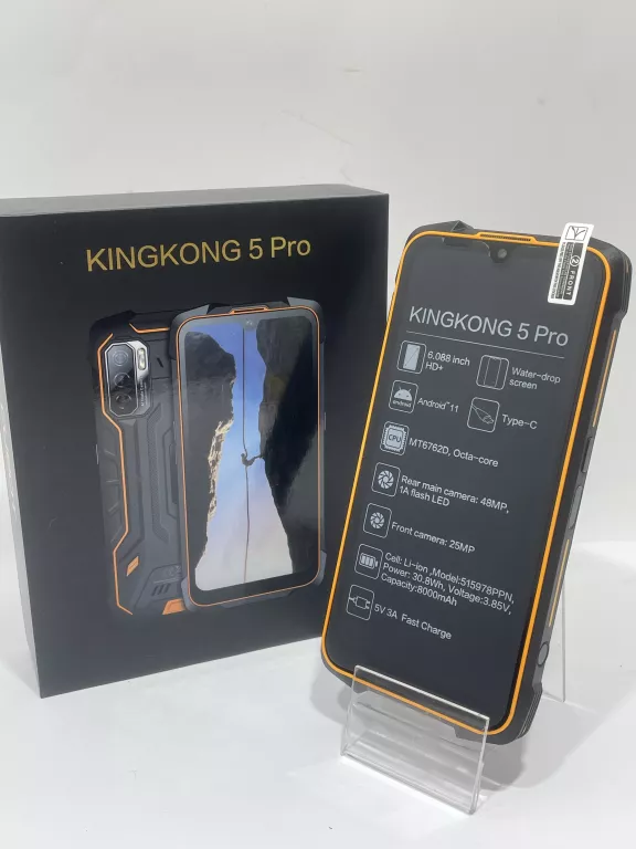 TELEFON  CUBOT KINGKONG 5 PRO 868454050507623 [250523008]