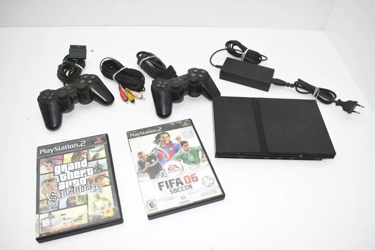 KONSOLA SONY PS2 + PADY