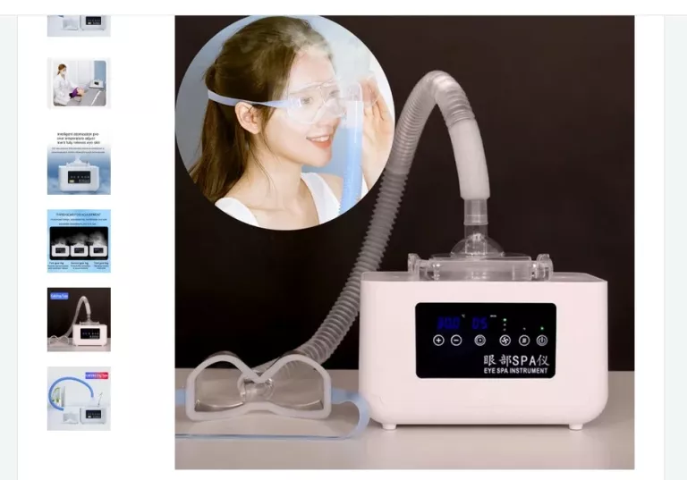 ULTRADŹWIĘKOWY NEBULIZATOR DO OCZU EYE SPA CARE ŁAGODZI ZMĘCZENIE SUCHE OC