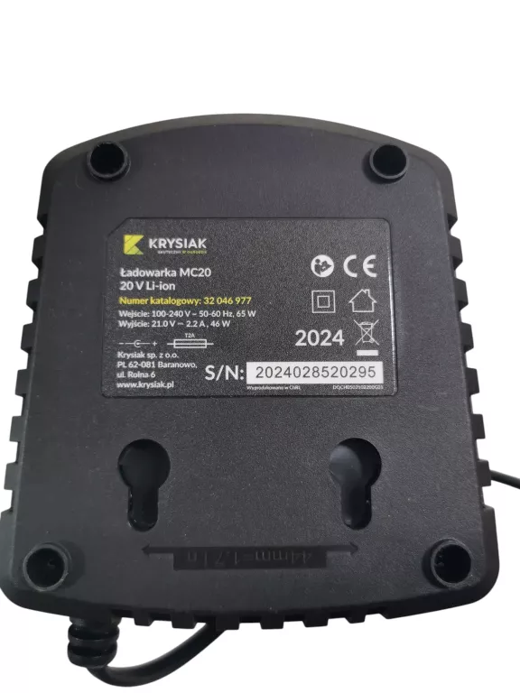 SZYBKA ŁADOWARKA QC20 KRYSIAK 4GARDEN FAWORYT LIDER HANDY AK202 AK204