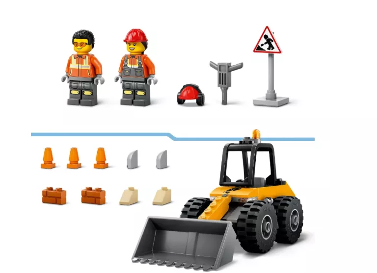 LEGO CITY ŻÓŁTA ŁADOWARKA KOŁOWA 60450