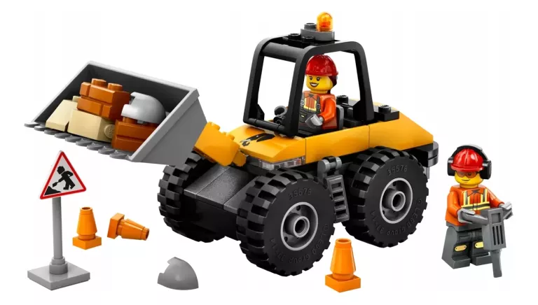 LEGO CITY ŻÓŁTA ŁADOWARKA KOŁOWA 60450